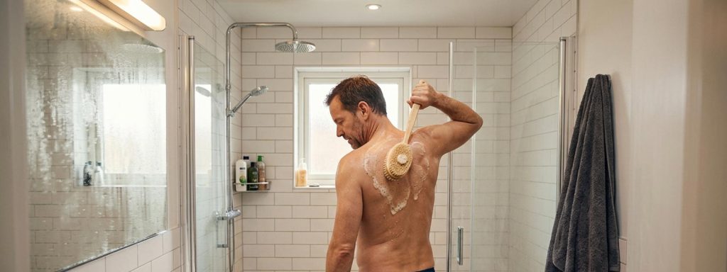 Exfoliar la Espalda hombre