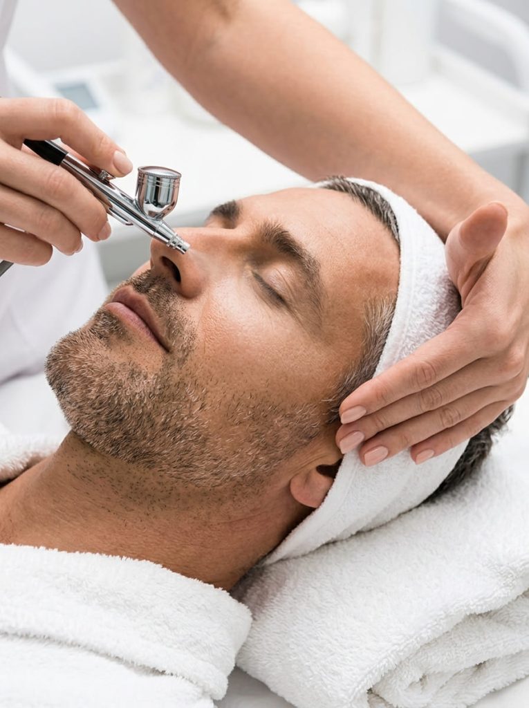 facial oxigenante hombres