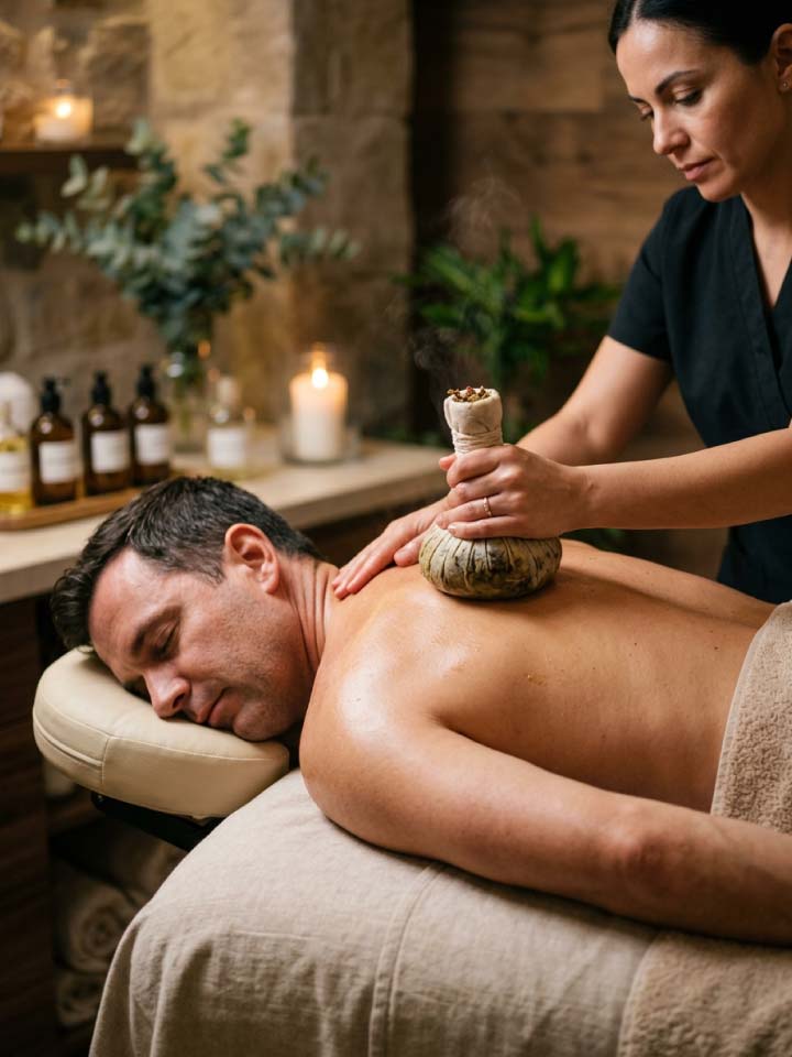 masaje pindas de hierbas