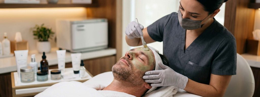 tratamiento piel grasa hombre